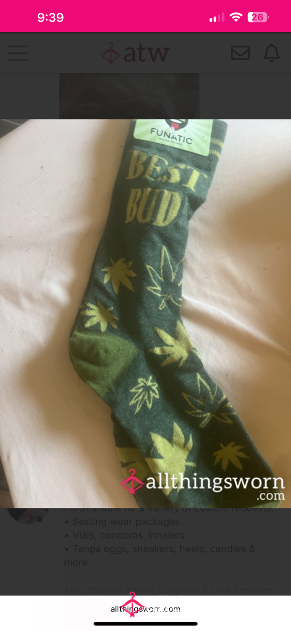 Bud Flower Socks
