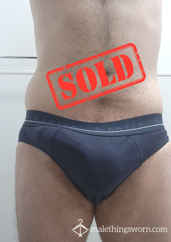*Cheap* Alpha Briefs Navy Musky/Stained 5 Days Wear (M)
