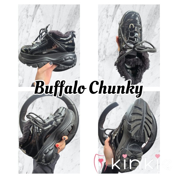 Buffalo Chunky Fur Lined Shoes 😈