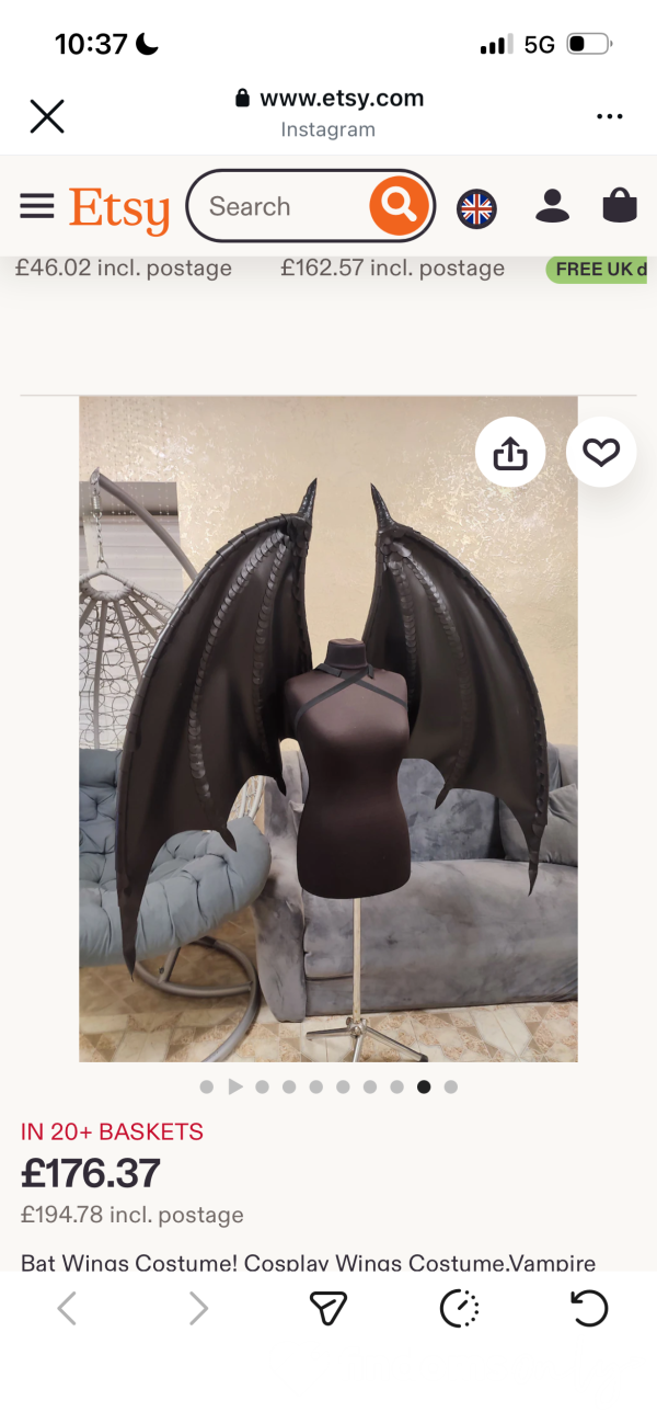 Buy Me Cosplay Wings!