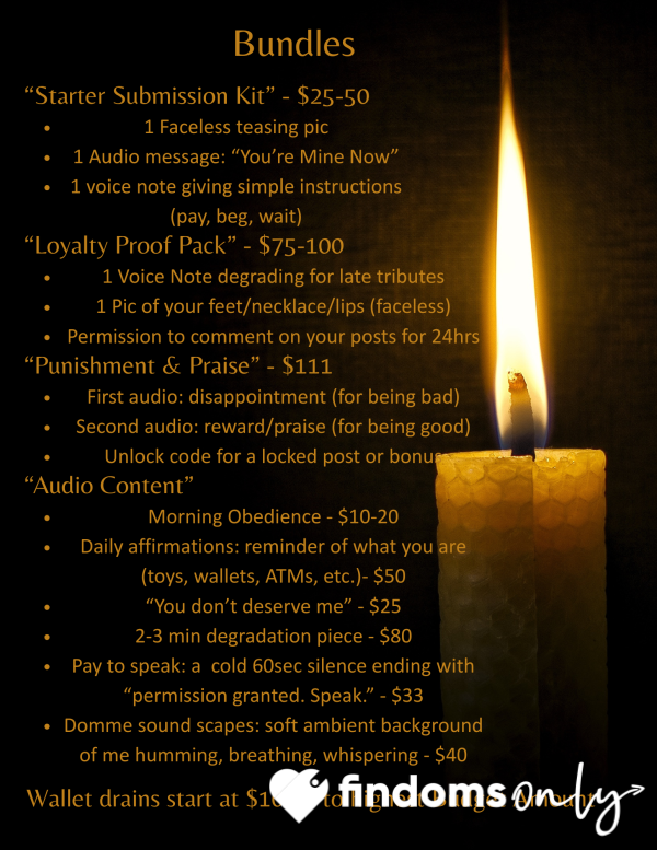 Bundle Menu