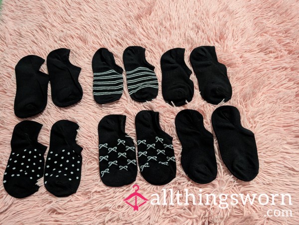 Bundle Of Ankle Socks Well Worn By Rainbow 🌈🌈