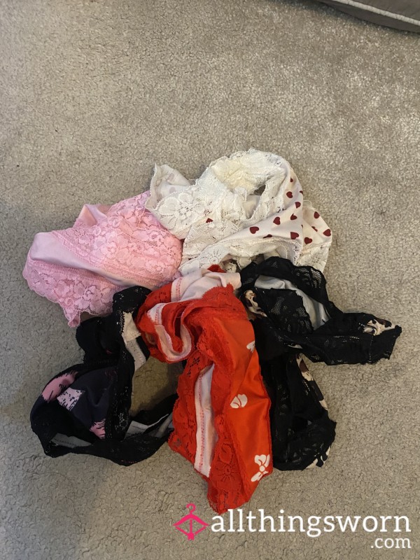 Bundle Of My Cute Worn Underwear
