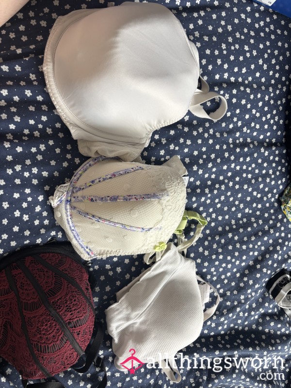 Bundle Of Well Worn Bra’s- Can Be Sold Together Or Separately 💋