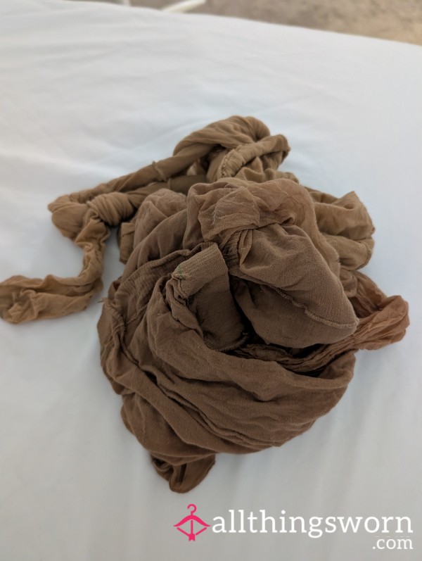 Bundle Of Worn Crew Tights