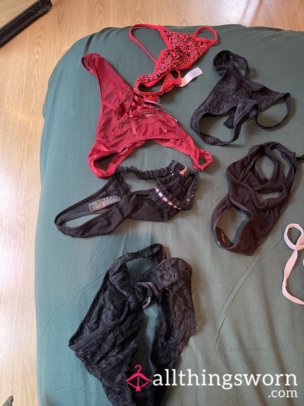 Bundle Of Worn Thongs BIG SALE TODAY