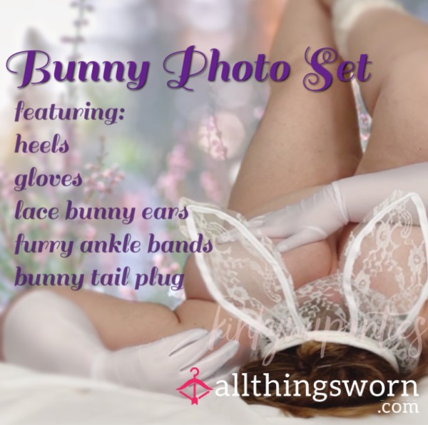 Bunny Photo Set - 10 Photos Unlock Immediately!