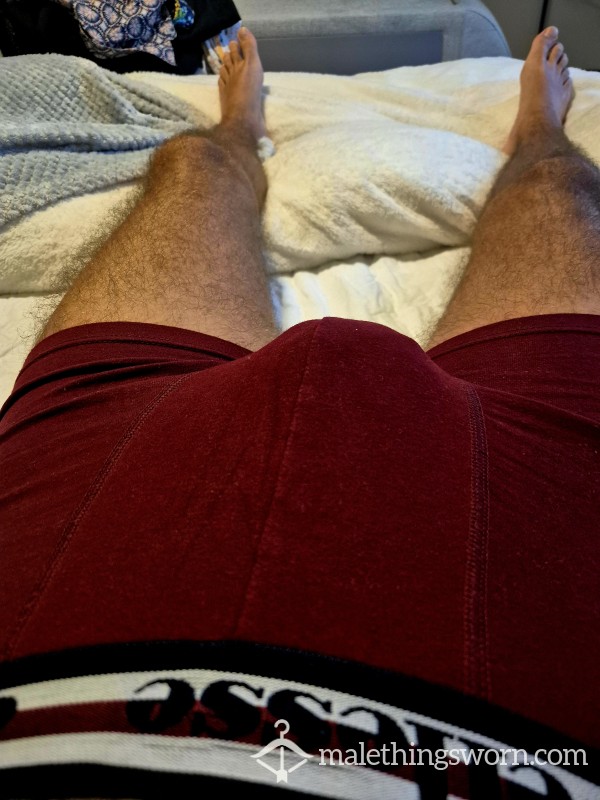 Burgandy Ellesse Boxers