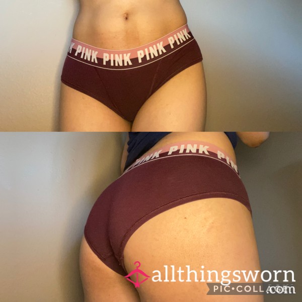 Burgundy Cheeky Panties