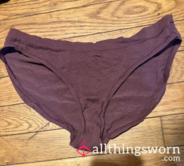 Burgundy Panties