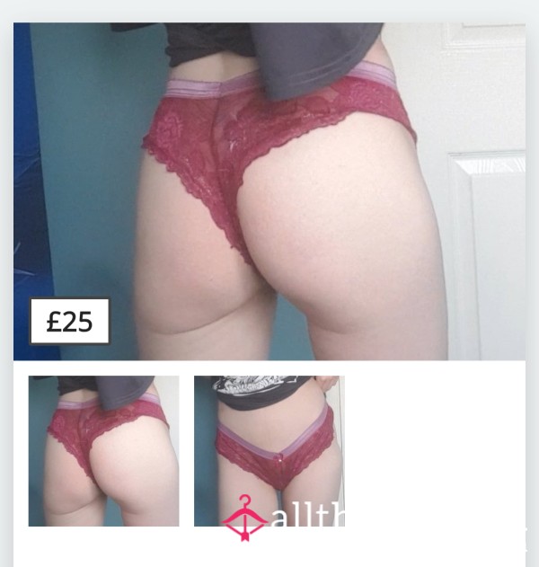 Burgundy Panties