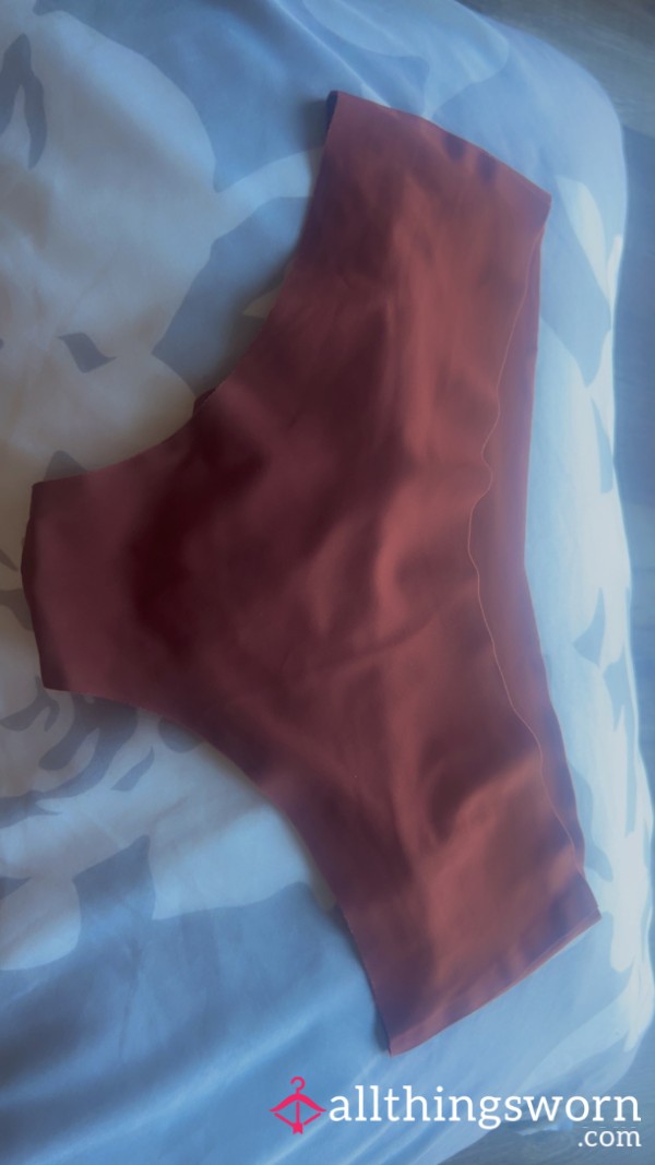 Burgundy Seduction | Intimately Worn Panties