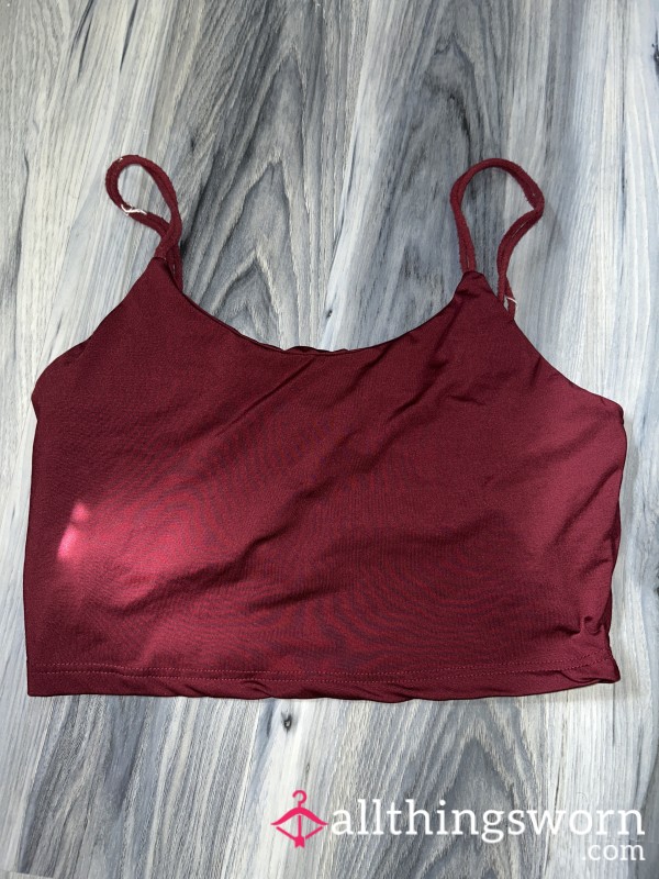 Burgundy Well Worn Top
