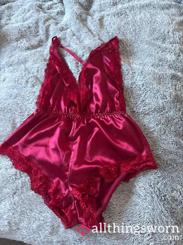 Burgundy/red S**y Lingerie