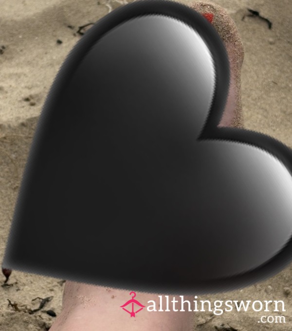 Burnt Feet And Sand Covered Toes