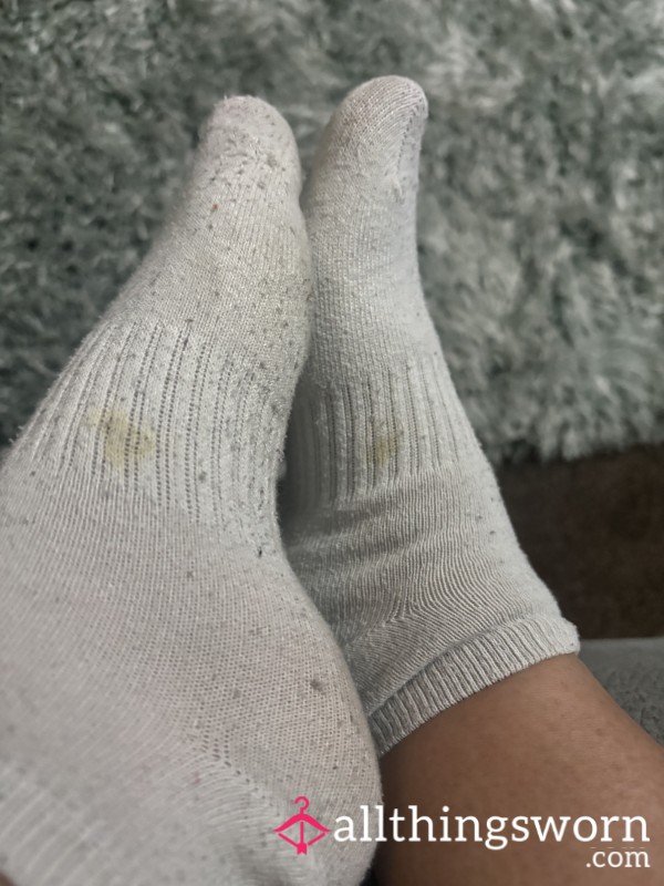 Burst Blister Used Socks