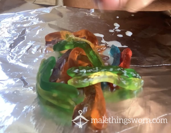Busting A Load On Top Of Gummies 💦