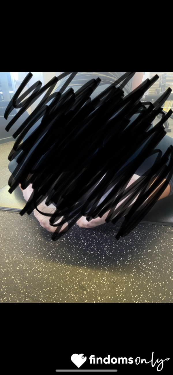 I’m At The Gym Stretching ….f**koff