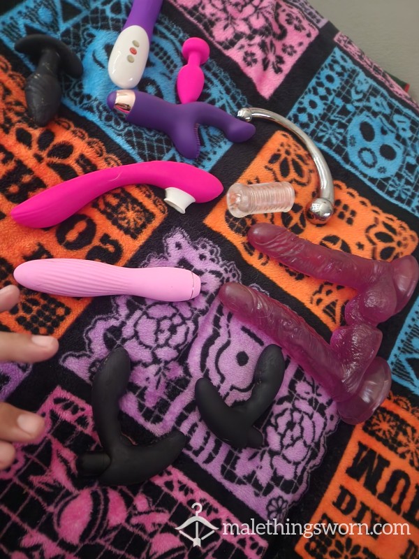 Bu*t Plugs, Prostate Messagers, Wands, Jack Off Sleeves And More All Used