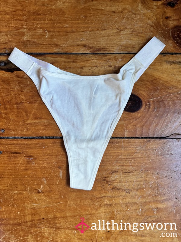 Bu*ter Yellow Cotton VS Thong, XXL