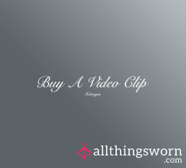 Buy A Video Clip