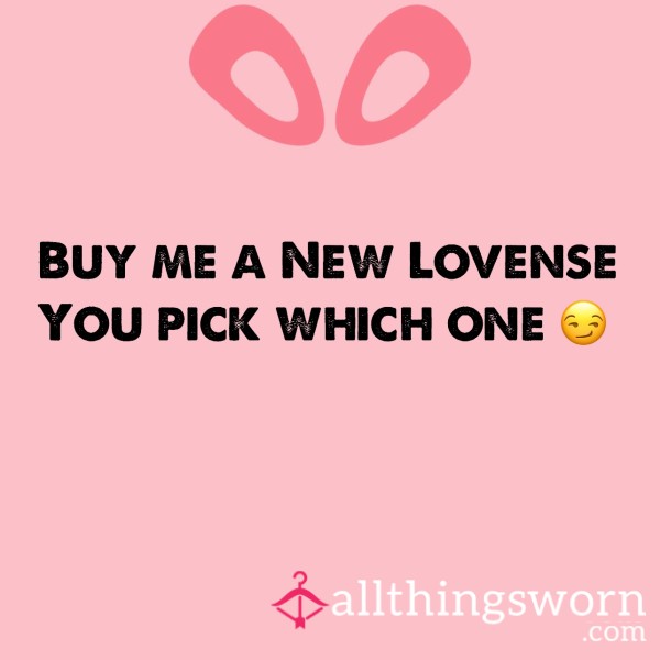 Buy Me A New Lovense