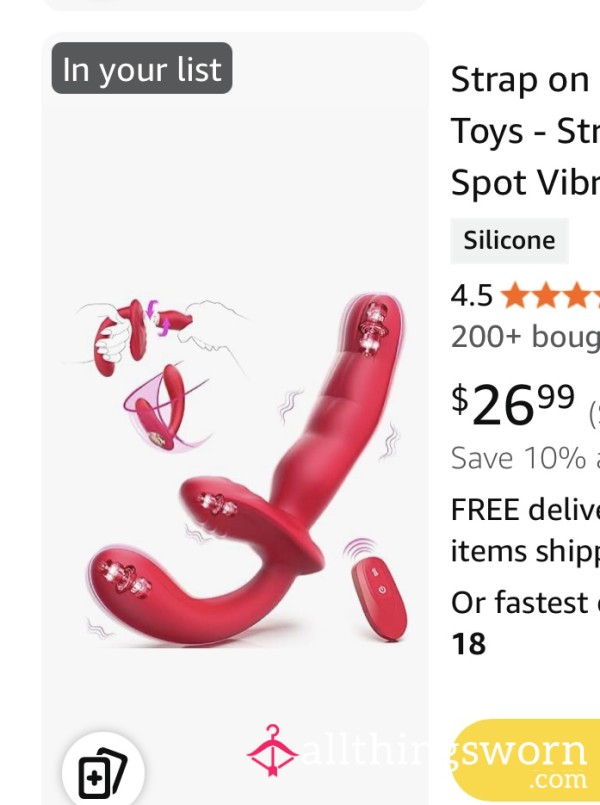 Buy Me A New Toy 🥹