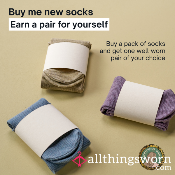 Buy Me A Pack Of Socks