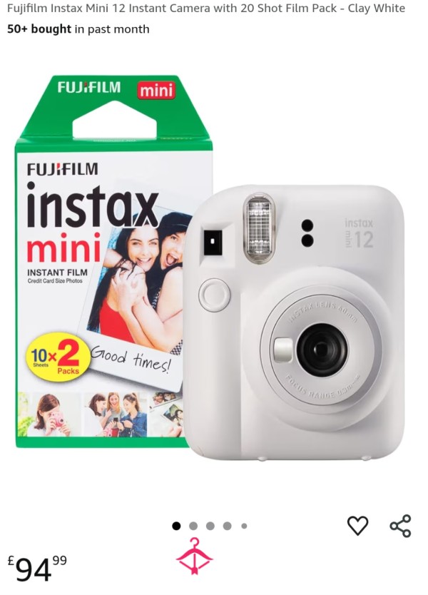 Buy Me An Instax & Get 10 Polaroids Of Me To Keep Forever 😈🖤