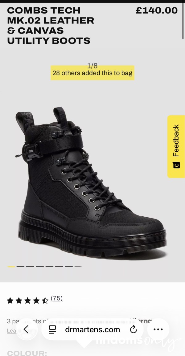 Buy Me New Dr Martens.