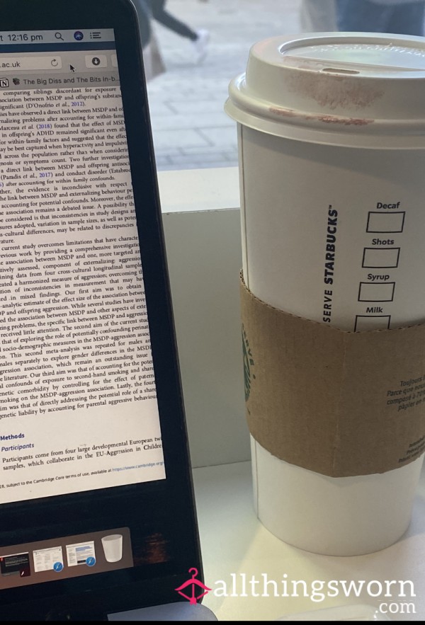 Buy Me The Coffee, Keep The Trash