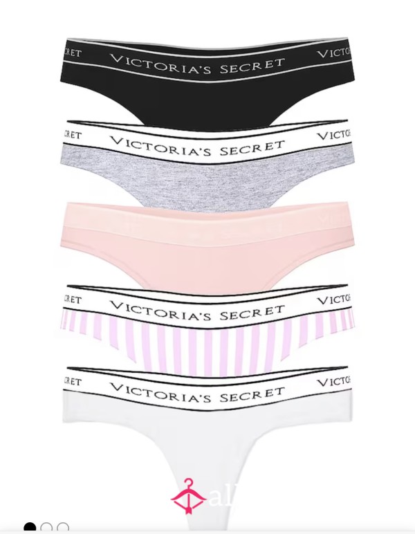 Buy Me These VS Thongs, Get A Free Wear With Masturbation Video