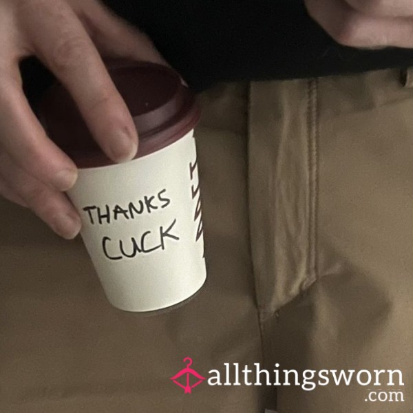 Buy My Alpha 🍆 A Coffee, Little Cuck