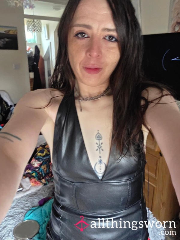 Buy My Smelly Black Leather Dress!