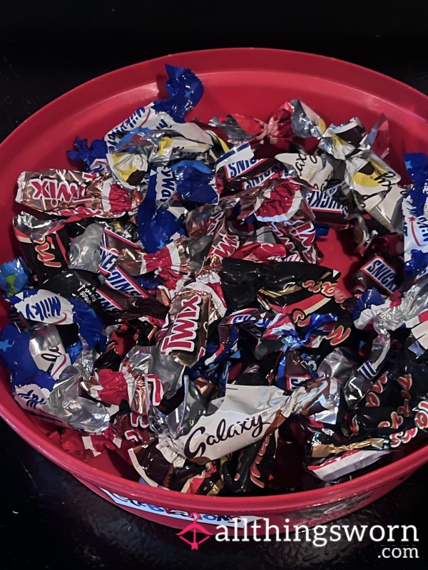 Buy My Used Chocolate Wrappers