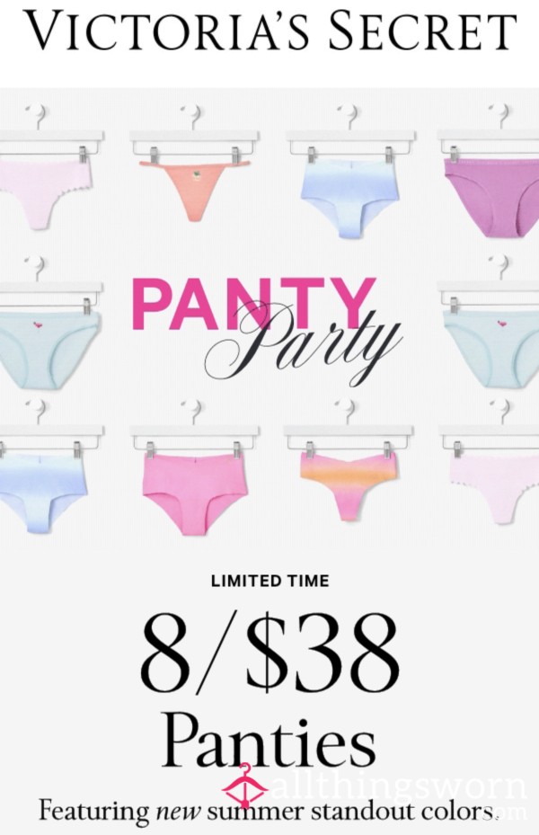 Buy Panties, Get Pics!