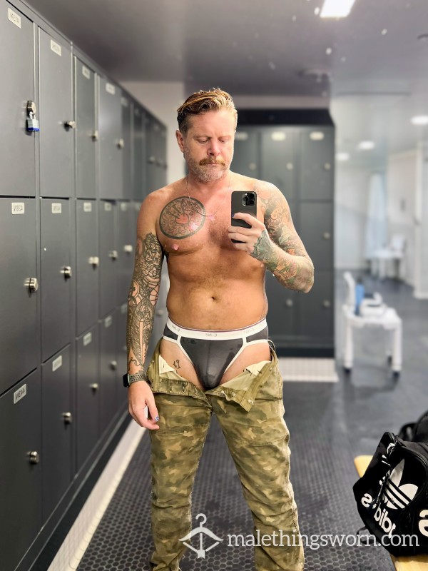 C-IN2 Sport Brief, Gray & White, Size M