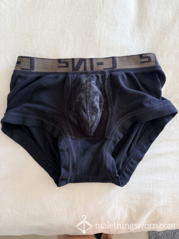 C-IN2 Trunk -worn 3 Days With 3 Days Of C*m In Them.