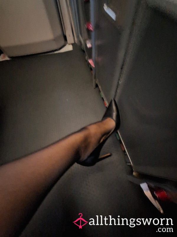 Cabin Crew Black High Heels