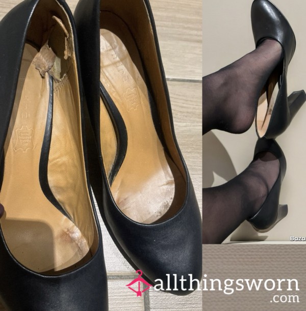 Cabin Crew Heels- Leather