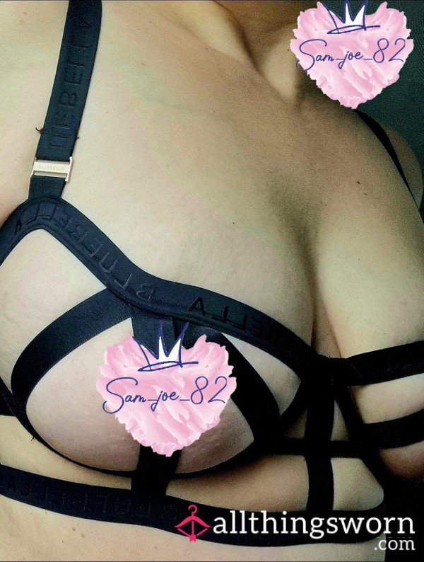 Bluebella Caged Black Bra