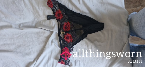 Caged Rose Panties