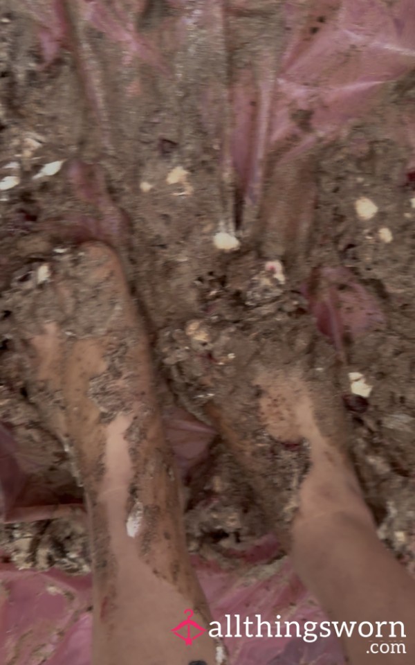 Cake, Cream And Feet