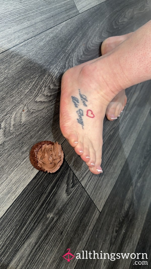 Cake Crushing Under My Pretty Sweet Feet