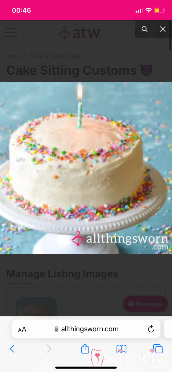 Cake Sitting Customs