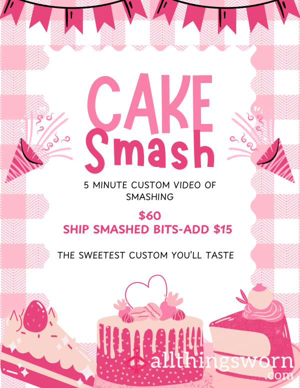 Cake Smash Custom