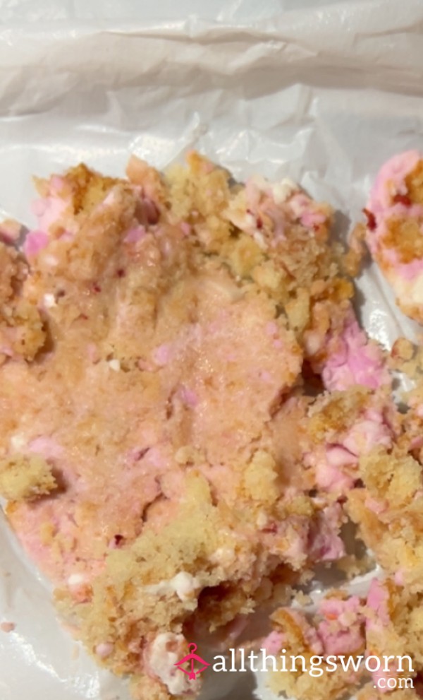 Cake Smash Video #1 One Foot Squashing My Birthday Cake