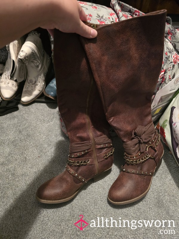 Calf Boots By Violet