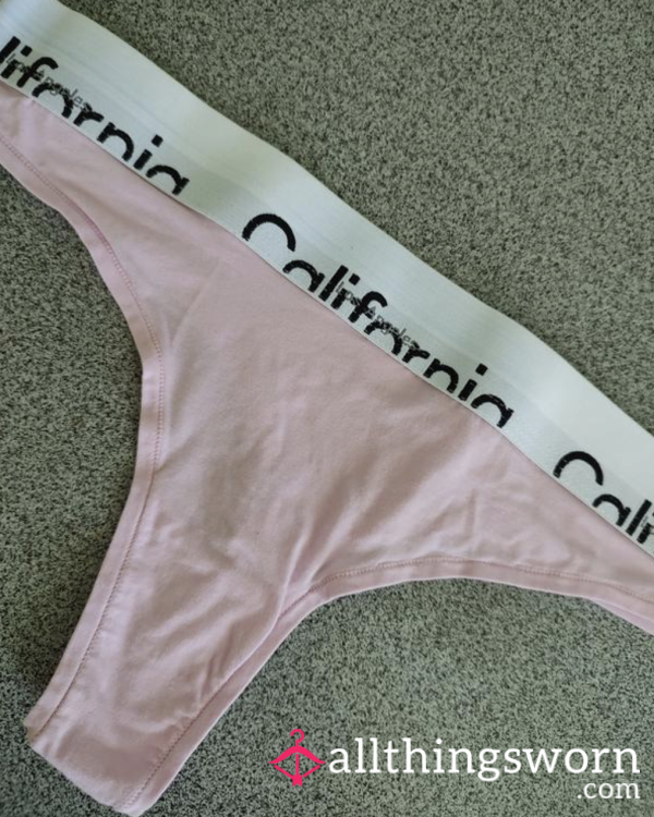 🌴 California Soft Pink Thong 🌴