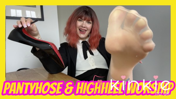 Called Up For Pantyhose & Heel Worship